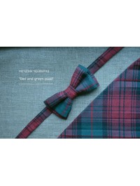 СТИЛЬНИЙ МЕТЕЛИК В КЛІТИНКУ RED AND GREEN PLAID