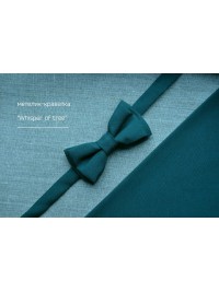 КЛАССИЧЕСКИЙ ТЕМНО-ЗЕЛЕНЫЙ ГАЛСТУК-БАБОЧКА WHISPER OF TREE