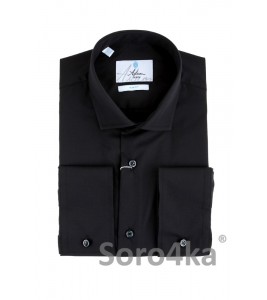 КЛАСИЧНА ЧОРНА СОРОЧКА Slim fit Astron