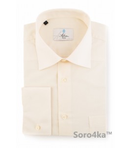 Бежева сорочка Middle Fit Astron Biege Simple