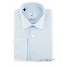 Блакитна сорочка Middle Fit Astron Light Blue Simple PREMIER LINE
