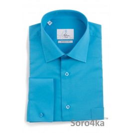 Яскрава синя сорочка Middle fit Astron Яскрава синя сорочка Middle fit Astron