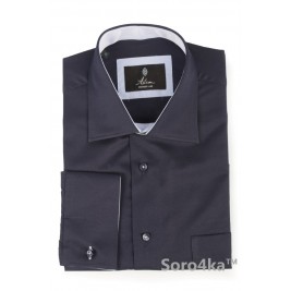 Стильна сорочка синя Middle fit Astron