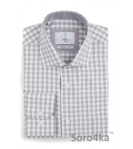 СЕРАЯ РУБАШКА В КЛЕТОЧКУ MIDDLE FIT ASTRON