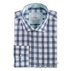 СТИЛЬНАЯ РУБАШКА В СИНЮЮ КЛЕТОЧКУ ASTRON MIDDLE FIT