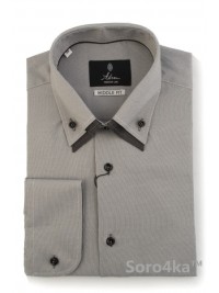 Сорочка Middle Fit Astron Grey Combi Collar
