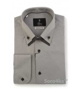 Сорочка Middle Fit Astron Grey Combi Collar
