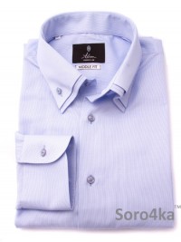 Сорочка Middle Fit Astron Light Blue Combi Collar