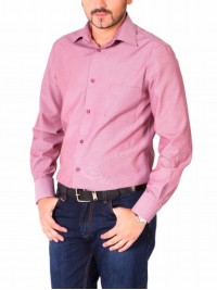 КРАСНАЯ РУБАШКА MIDDLE FIT ASTRON RED & WHITE STRIPE