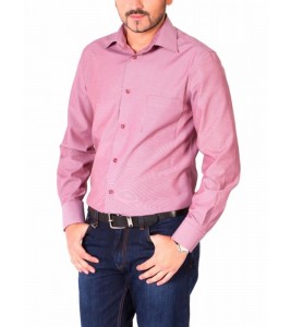 Червона сорочка Middle Fit Astron Red&White Stripe