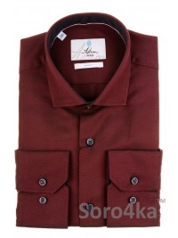 ЧЕРВОНА ТЕКСТУРНА СОРОЧКА SLIM FIT ASTRON
