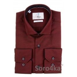 ЧЕРВОНА ТЕКСТУРНА СОРОЧКА SLIM FIT ASTRON