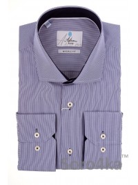 РУБАШКА В СИНЮЮ И БЕЛУЮ ПОЛОСКУ ASTRON MIDDLE FIT