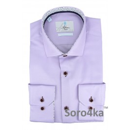 СВІТЛО-ФІОЛЕТОВА НАПІВПРИТАЛЕНА СОРОЧКА MIDDLE FIT ASTRON СВІТЛО-ФІОЛЕТОВА НАПІВПРИТАЛЕНА СОРОЧКА MIDDLE FIT ASTRON