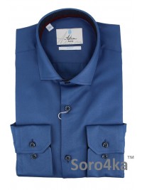 СИНЯ ПРИТАЛЕНА СОРОЧКА ASTRON SLIM FIT