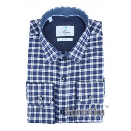 СИНЯ СОРОЧКА В КЛІТИНКУ ASTRON MIDDLE FIT FLANNEL СИНЯ СОРОЧКА В КЛІТИНКУ ASTRON MIDDLE FIT FLANNEL