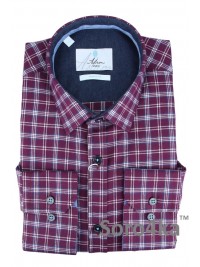 СОРОЧКА В ЧЕРВОНУ КЛІТИНКУ ASTRON MIDDLE FIT FLANNEL