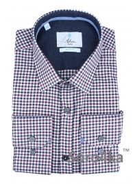 СВІТЛА СОРОЧКА В ЧЕРВОНУ І СИНЮ КЛІТИНКУ ASTRON MIDDLE FIT FLANNEL