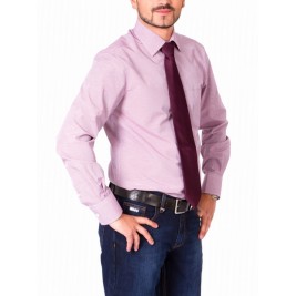 РОЗОВАЯ РУБАШКА MIDDLE FIT ASTRON RED & WHITE CHECK