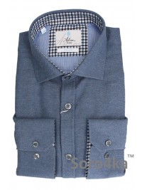 СЕРАЯ БАЙКОВАЯ РУБАШКА Astron Middle fit
