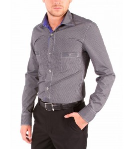 Сорочка Casual Astron Black&Grey Stripe