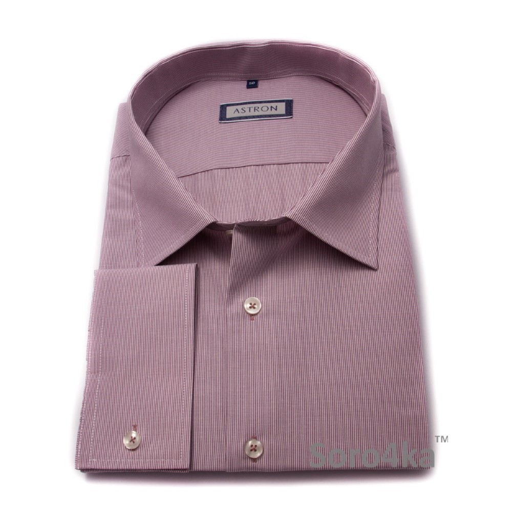 Велика сорочка Middle Fit Astron Light Purple Stripe