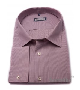 БОЛЬШАЯ ФИОЛЕТОВАЯ РУБАШКА MIDDLE FIT ASTRON LIGHT PURPLE STRIPE