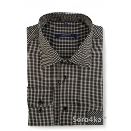 Сорочка Middle Fit Astron Brown&White London Check