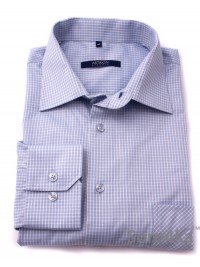 ГОЛУБАЯ РУБАШКА В КЛЕТКУ MIDDLE FIT ASTRON LIGHT BLUE CHECK