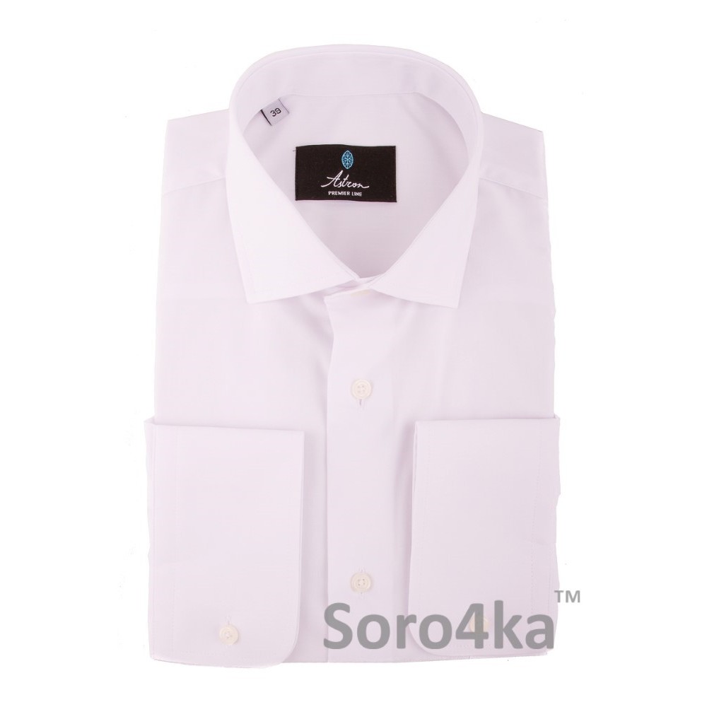 КЛАСИЧНА БІЛА СОРОЧКА MIDDLE FIT ASTRON PREMIER LINE