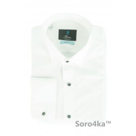 Біла сорочка під метелик Slim fit Astron