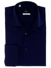 ТЕМНО-СИНЯЯ РУБАШКА ASTRON MIDDLE FIT С ДЛИННЫМ РУКАВОМ
