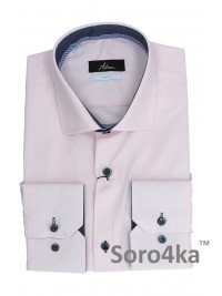 РОЖЕВА ПРИТАЛЕНА СОРОЧКА SLIM FIT ASTRON PREMIER LINE