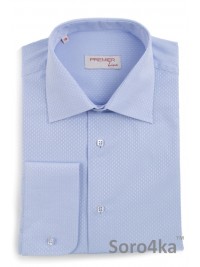 Блакитна сорочка Middle fit Astron