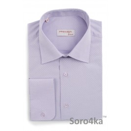 Світла бузкова сорочка Middle fit Astron