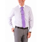 Сорочка Middle Fit Astron Purple Wide Stripe