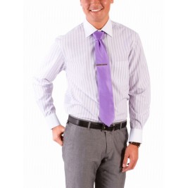 Сорочка Middle Fit Astron Purple Wide Stripe