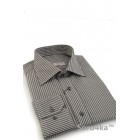 СЕРАЯ РУБАШКА MIDDLE FIT ASTRON WHITE & GREY PREMIER STRIPE