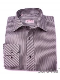 Сорочка Middle Fit Astron White&Grey Premier Stripe