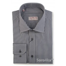 СИНЯЯ РУБАШКА MIDDLE FIT ASTRON WHITE & DARK BLUE PREMIER STRIPE