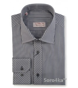 Сорочка Middle Fit Astron White&Dark Blue Premier Stripe