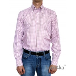 ИТАЛЬЯНСКАЯ РУБАШКА В КЛЕТОЧКУ BELVEST