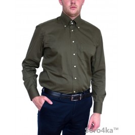 ЗЕЛЕНАЯ ИТАЛЬЯНСКАЯ РУБАШКА BLUE STORE