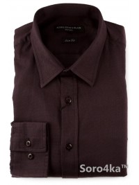 ЧЕРНАЯ МОДНАЯ РУБАШКА SLIM FIT AGRESSIVE & BLACK