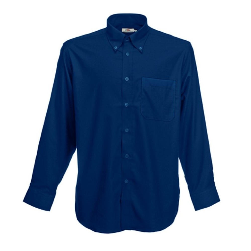 СОРОЧКА ТЕМНО-СИНЯ LONG SLEEVE OXFORD SHIRT