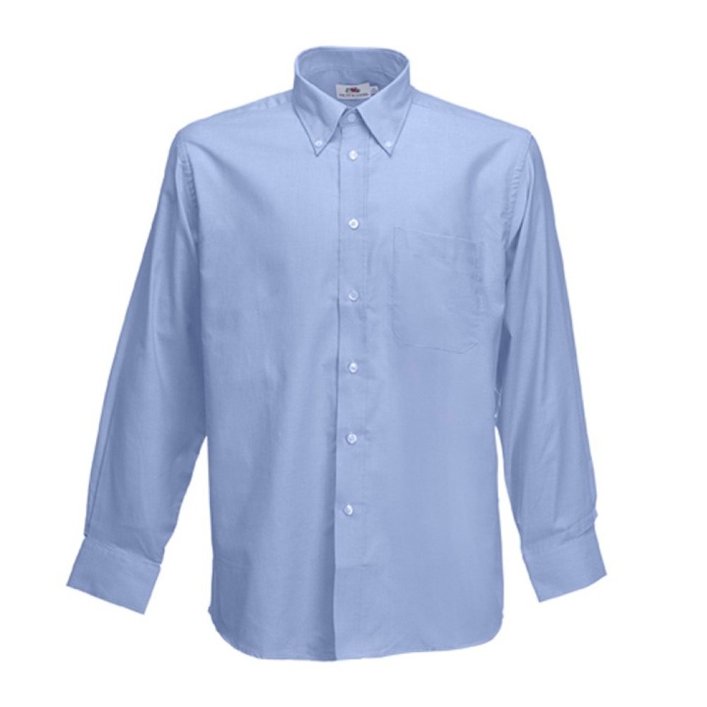 СОРОЧКА БЛАКИТНА LONG SLEEVE OXFORD SHIRT