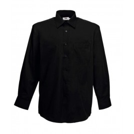 СОРОЧКА ЧОРНА LONG SLEEVE POPLIN SHIRT СОРОЧКА ЧОРНА LONG SLEEVE POPLIN SHIRT