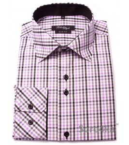 Молодіжна Сорочка в клітинку Slim fit Fabrik Style (останній розмір М)