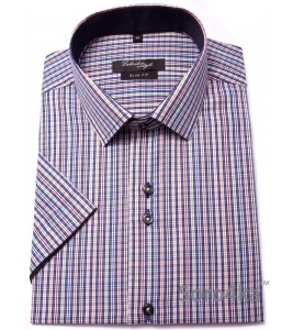 Модна літня Сорочка Slim fit Fabrik Style (останній розмір "М")