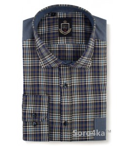 Сорочка в клітинку Slim fit Gabbiacci Milano